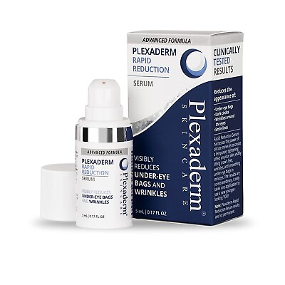 Plexaderm Rapid Reduction Eye Serum Advanced Formula Anti Aging Serum 0.17 Fl Oz