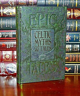 #ad NEW Celtic Myths Tales Legends Irish Folklore Collectible Deluxe Hardcover Gift