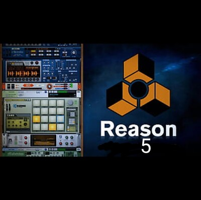 PropellerHead Reasons 5 Music Software digital download amp; Serial Key Windows.