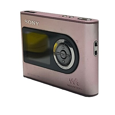 Sony NW HD3 Network Walkman Pink 1.5quot; Display Portable 20GB Digital Music Player