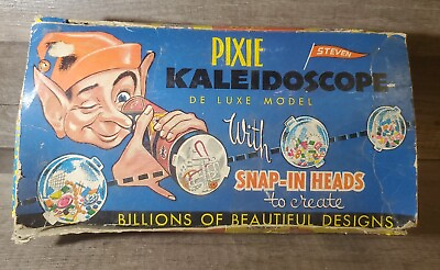 Vintage Steven Kaleidoscope Kit Original Box Trinkets