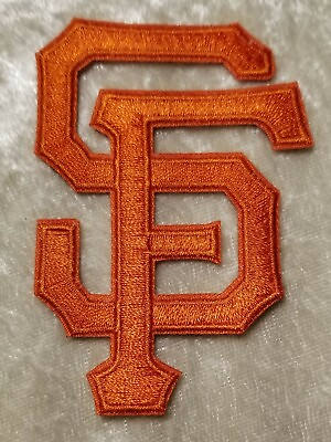 SF Giants 3quot; SF Iron On Embroidered Patch FREE Ship