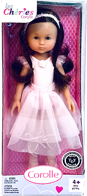 #ad Dent Box Corolle 2010 Les Cheries Chloe Ballerina 13quot; Vinyl Girl Doll Age 4 amp; Up