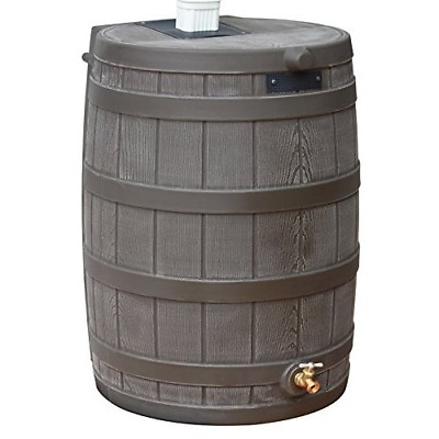 #ad Rain Barrel Water Collector 50 Gallon Flat Back Best Quality Rainwater Storage
