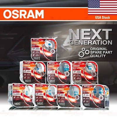 #ad 2x ALL OSRAM Night Breaker LASER NL HCB 150% Light DuoBox NEXT GENERATION Bulbs