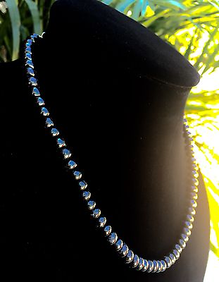 #ad 8mm Elite Shungite Necklace Noble Shungite Bead Necklace Chain Karelia Reiki 20quot;