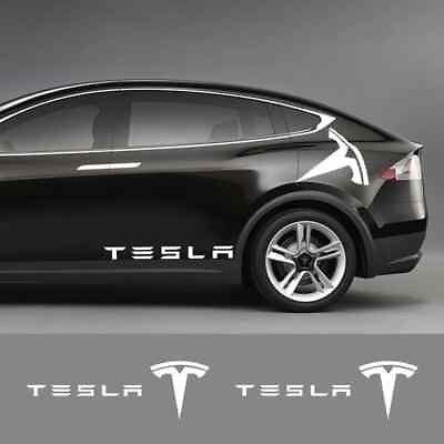 #ad Custom vinyl decal stripes fits Tesla any model Tesla accessories hood stripes