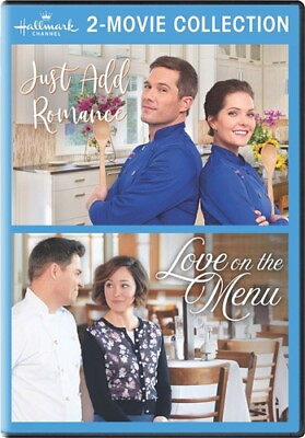 #ad JUST ADD ROMANCE LOVE ON THE MENU New Sealed DVD Hallmark 2 Movie Collection