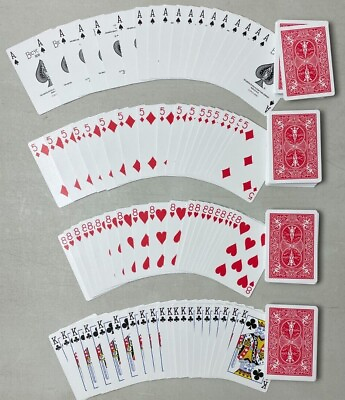 #ad Bicycle Red Rider Back Force Deck of Cards Magic Trick Standard Choose Your Card