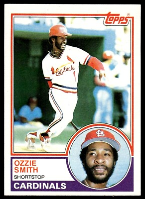 #ad 1983 Topps #540 Ozzie Smith St. Louis Cardinals