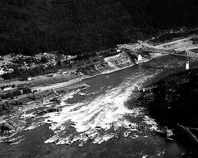 #ad Cascades of the Columbia River Gorge Photo Bridge of the Gods 1928 8X10 Print