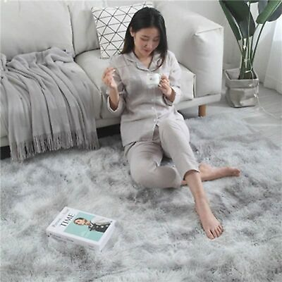#ad Soft Mat Thick Carpet Living Room Plush Bed Room Fluffy Floor Home Decor Rug