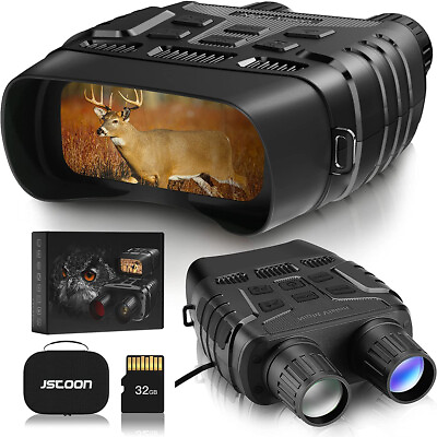 #ad Night Vision Goggles Binoculars Digital IR 100% Dark HD 960p 300m 984ft