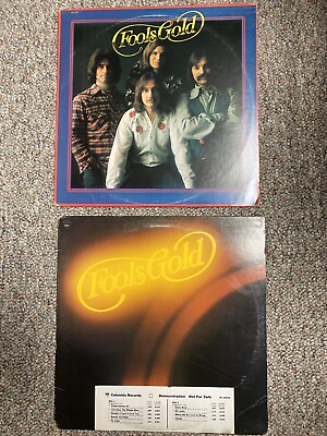#ad Lot of 2 FOOLS GOLD LP records: S T Self Titled;Mr. Lucky VG EX DJ PROMO