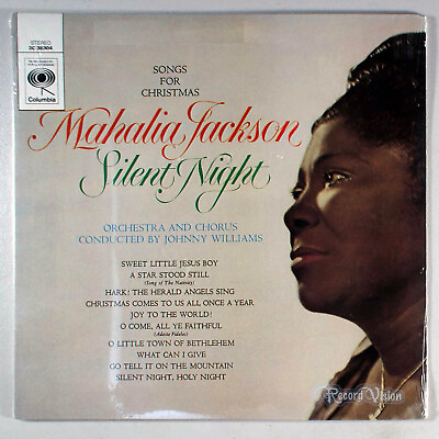 #ad Mahalia Jackson Silent Night 1962 SEALED Vinyl LP • Limited Edition