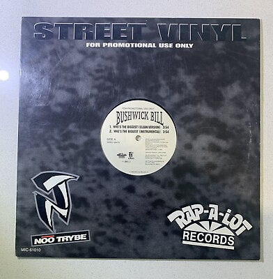 #ad Bushwick Bill – Who#x27;s The Biggest Original 1995 US Promo Copy 12quot; Vinyl