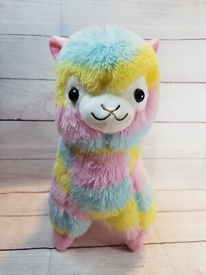 Best TOYS Pastel Llama Alpaca Large 16 in Stuffed Plush Carnival Prize