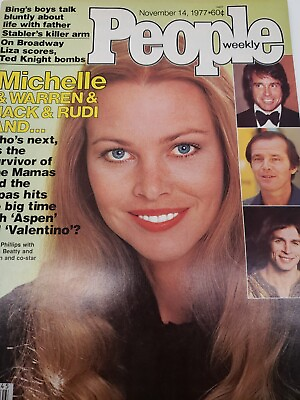 1977 Michelle Phillips On Cover People Magazine
