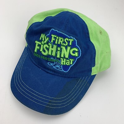 #ad My First Fishing Hat Bass Pro Shops Toddler Ball Cap Hat Adjustable Baseball