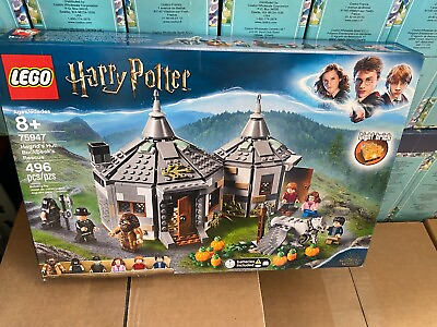 LEGO Harry Potter Hagrid#x27;s Hut: 75947 NEW SEALED CRUSHED BOX FREE SHIPPING