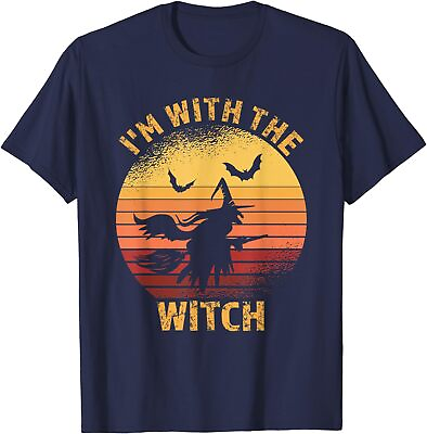 #ad #ad Im With The Witch Funny Halloween Couples Costume Unisex T Shirt
