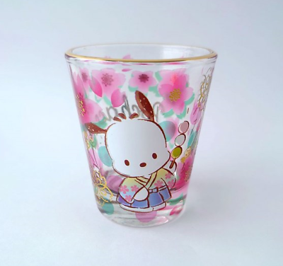 #ad #ad Pochacco Shot Glass 2.3” Sakura Kimono Sanrio Japan Genuine