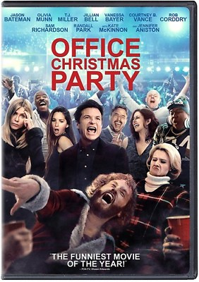 Office Christmas Party New DVD Ac 3 Dolby Digital Amaray Case Dolby Dubbe