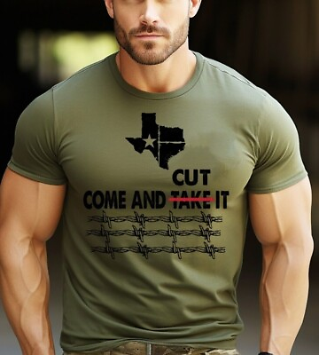 #ad #ad Texas Come And Cut It T shirt Border Security Patriotic USA Texas Map T shirt