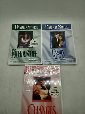 Danielle Steele#x27;s DVD Lot Family Album Changes and Kaleidoscope All Sealed New