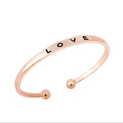 #ad Love Cuff Bracelet