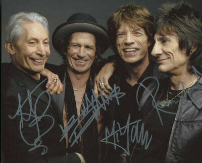 ROLLING STONES MICK SIGNED AUTOGRAPH SIGNATURE 8X11 PHOTO PICTURE POSTER REPRINT