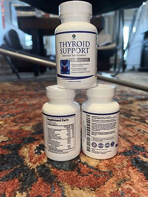 #ad 1 Body Thyroid Support Supplement Vegetarian Complex Vitamins Capsules 60...