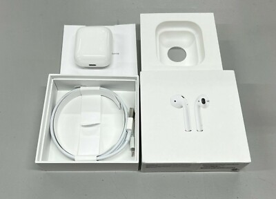 Apple AirPods 2nd Generation with Charging Case White MV7N2AM A