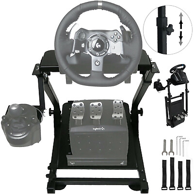 #ad VEVOR Racing Simulator Steering Wheel Stand for Logitech G920 G29 Thrustmaster