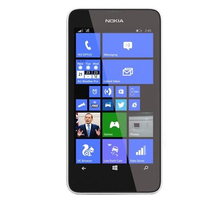 #ad Microsoft Nokia Lumia 635 RM 975 8GB White Smartphone T Mobile Used
