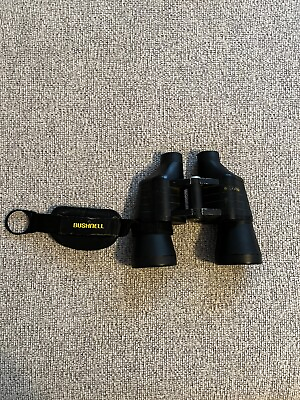 #ad Bushnell Insta Vision Binoculars 10x50 Wide Angle 341 Ft at 1000 Yds