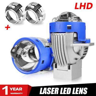 #ad 150W 50000LM 3.0#x27;#x27; Dual Laser Bi LED Projector Lens Headlight Universal Retrofit