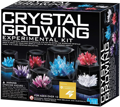 4M 5557 Crystal Growing Science Experimental Kit 7 Crystal Science Experiments