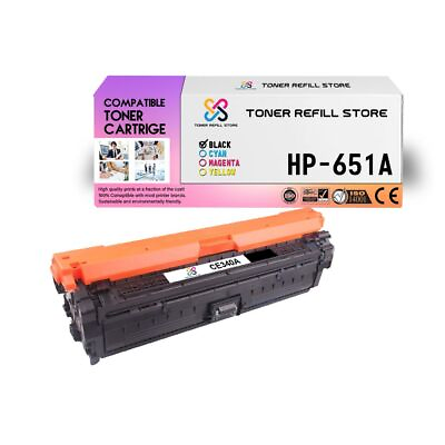 #ad TRS 651A CE340A Black Compatible for HP LaserJet MFP M775dn Toner Cartridge