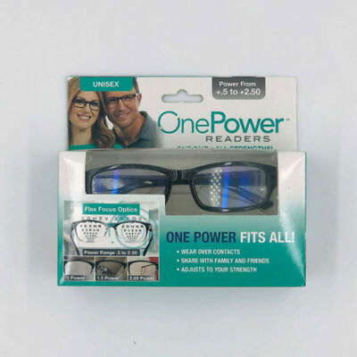 One Power Readers AS SEEN ON TV Auto Focus Reading Corrects from .5 2.5 Power