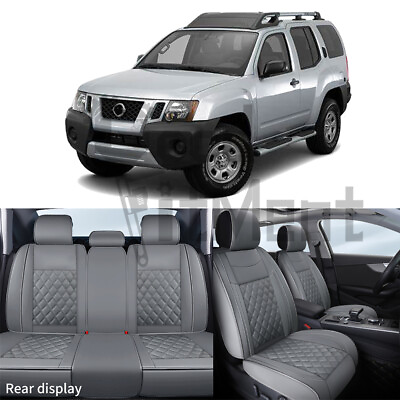 #ad For Nissan Xterra 2000 2015 Front Rear 5 Seat Covers Full Set Cushion Protector