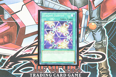 #ad YuGiOh Spell Card Elegant Egotist LDS2 EN080 1st Edition Common