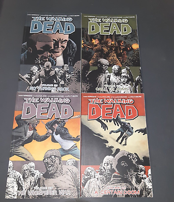 #ad 4 issues Image Comics Trade Paperback Graphic Novels THE WALKING DEAD 25 28
