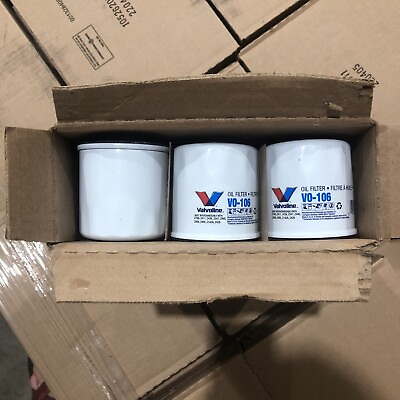 12 PACK Valvoline VO 106BP Oil Filters. Free Shipping and quantity discount