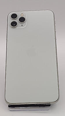#ad Read* Apple iPhone 11 Pro Max 64GB White Unlocked A2161 57780