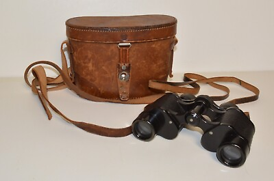 #ad VTG 1920th Carl Zeiss Jena Delturisem 8x24 binoculars original leather case RARE