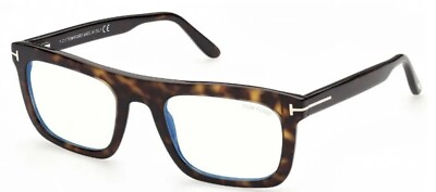 #ad #ad Tom Ford Eyeglasses TF 5757 052 Dark Havana Authentic Designer Frames Italy NEW