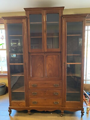 antique secretary desk bookcase 1800s