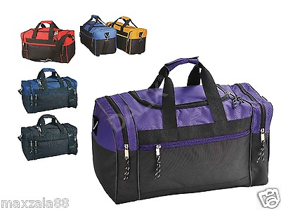 20 Duffle Bag Bags Travel Size Sports Gym Vacation Blank 17quot; Wholesale Bulk Lot