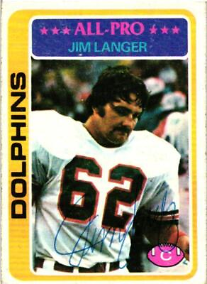 1978 Topps Signed NFL Football Card Autographed YOU PICK for SET